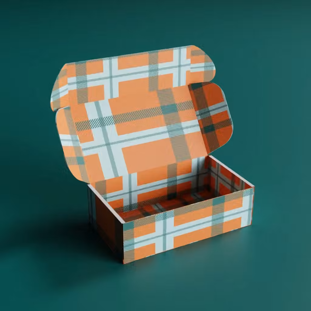 Custom printed mailer box